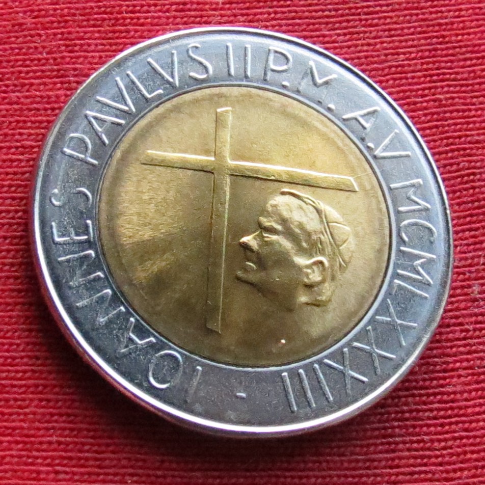  Vatican 500 lire 1983   