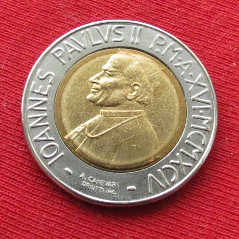  Vatican 500 lire 1994   