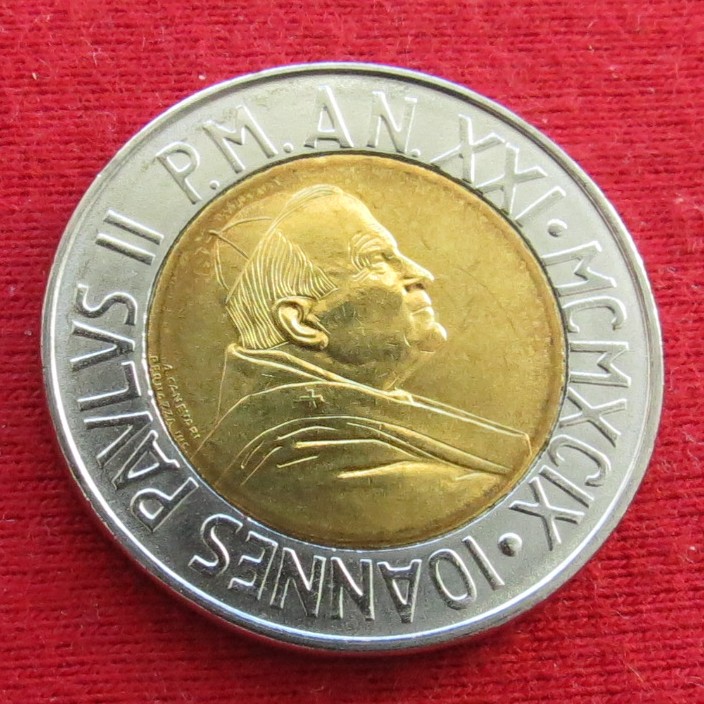  Vatican 500 lire 1999   