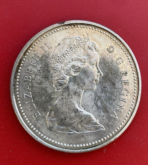  SILBER - Kanada 1 Dollar 1973 | Royal Canadian Mounted Police   
