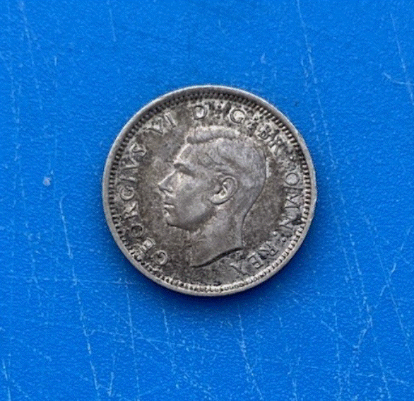  SILBER - Großbritannien 6 Pence (Sixpence) 1942 George VI   