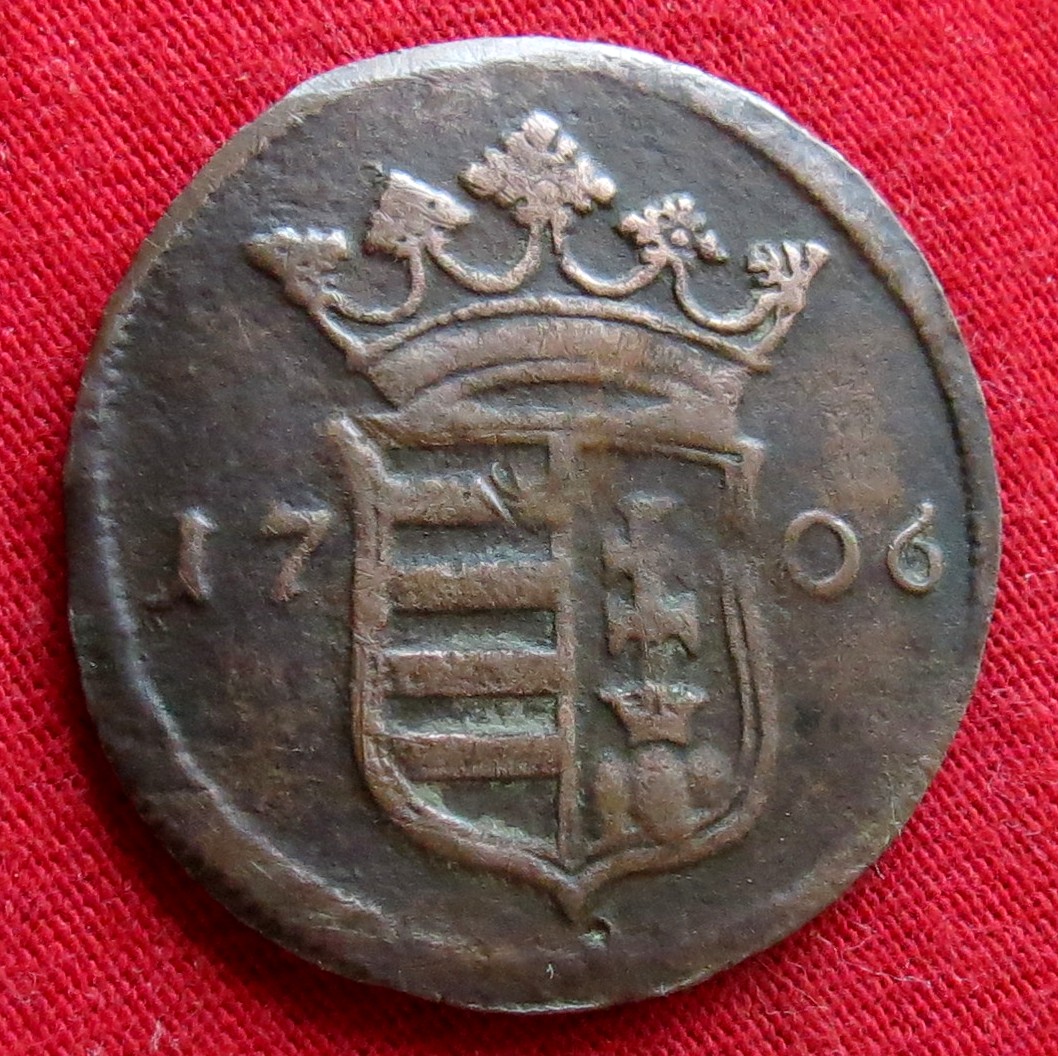 Hungary 10 poltura 1706