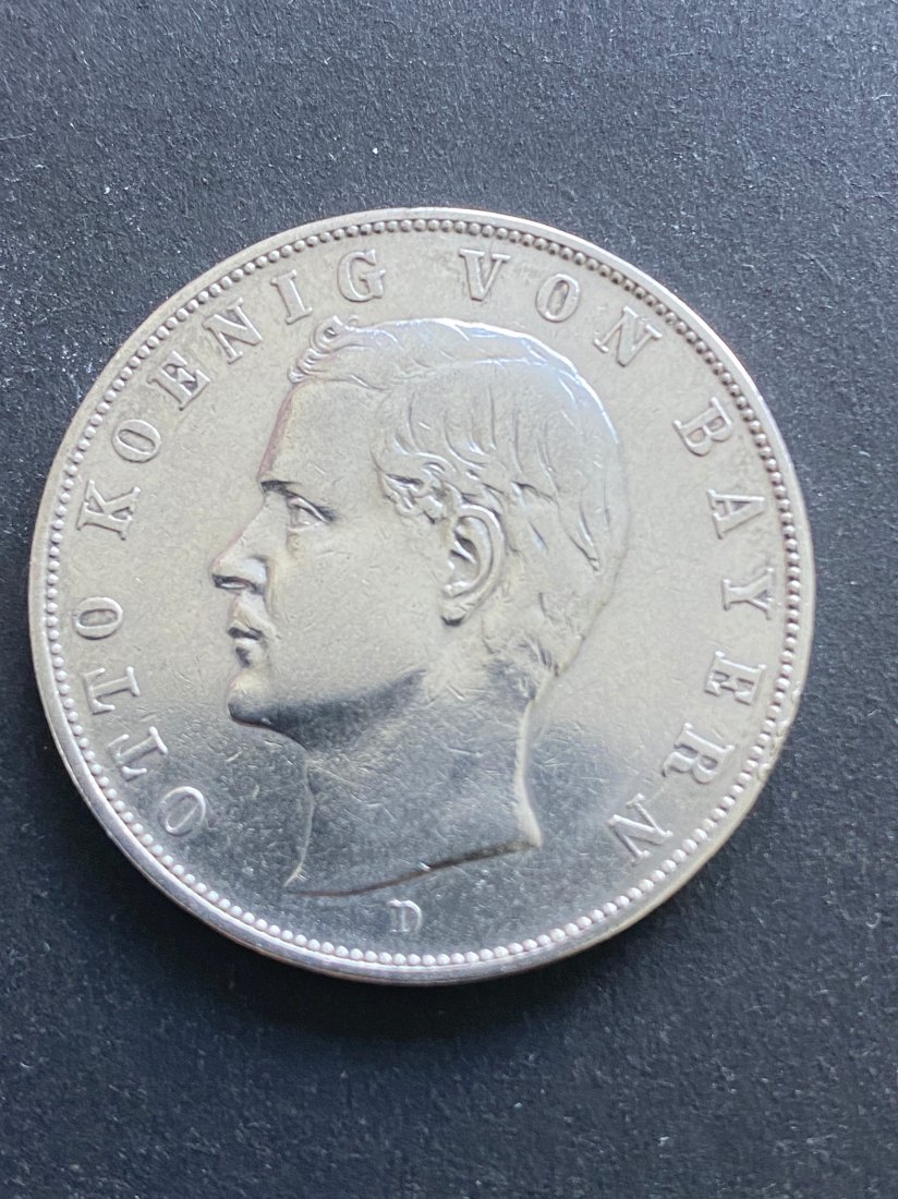 3 Mark, Otto, König von Bayern, 1909