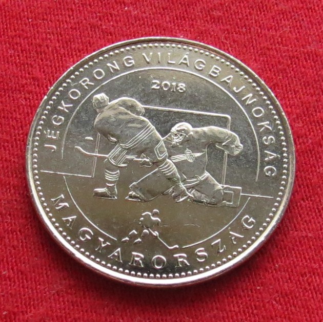 Hungary 50 forint 2018 hockey