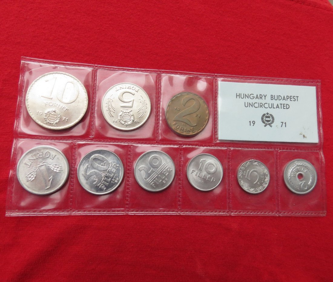  Hungary set 1971   