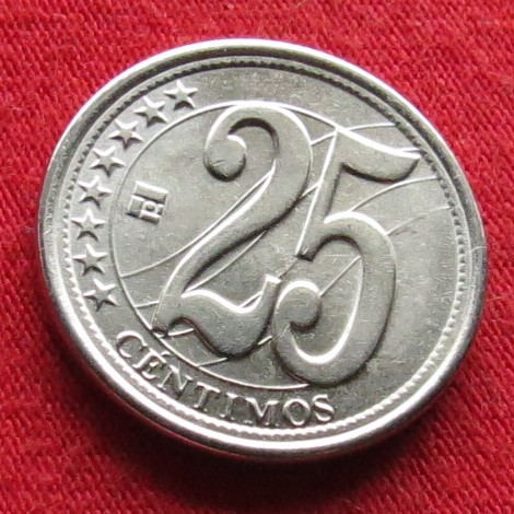  Venezuela 25 centimos 2010 independence   