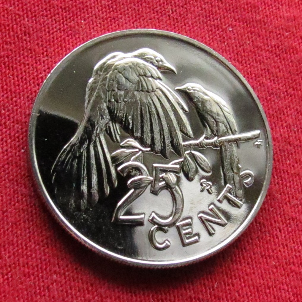 Virgin Islands 25 cent 1979