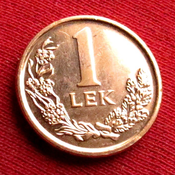 Albania 1 lek 2013   