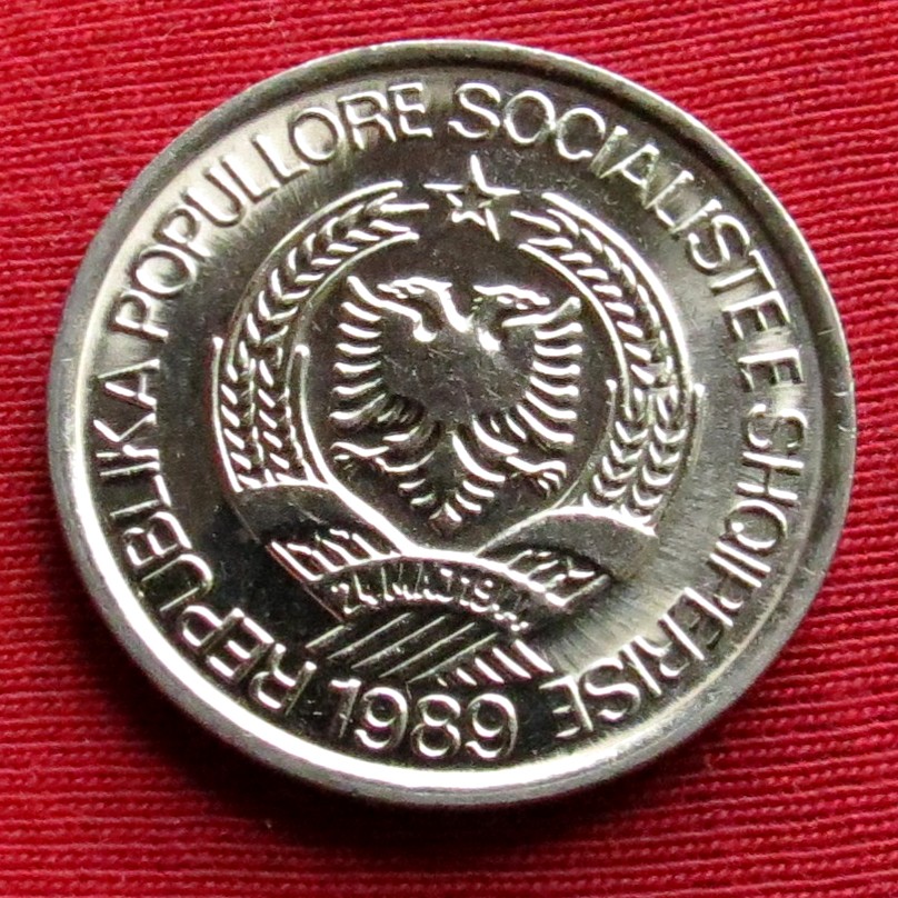  Albania 2 leke 1989   