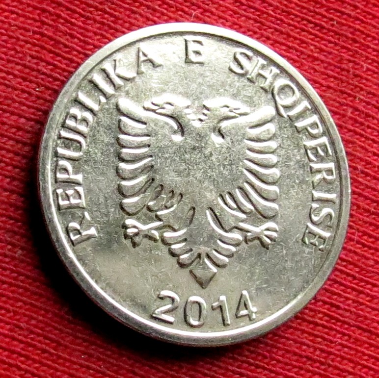  Albania 5 leke 2014   