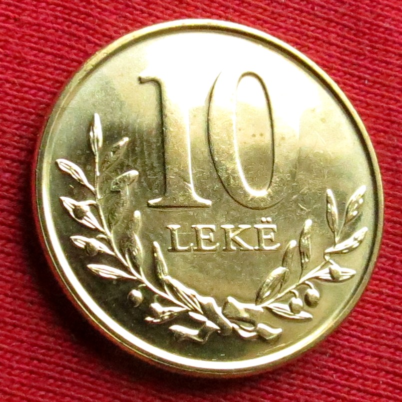  Albania 10 leke 2018   