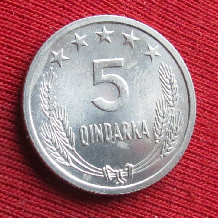  Albania 5 qindarka 1969   