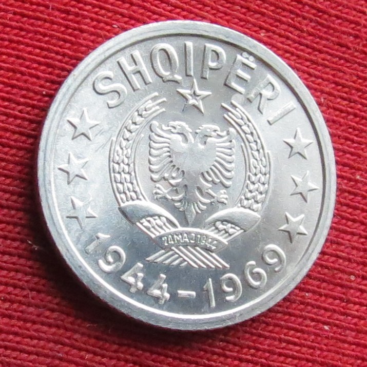  Albania 5 qindarka 1969   