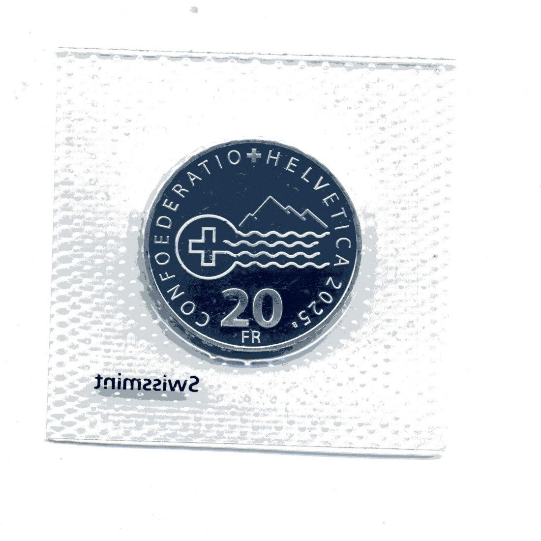  20 Franken 2025 Lago Maggiore im Original Blister Topzustand   
