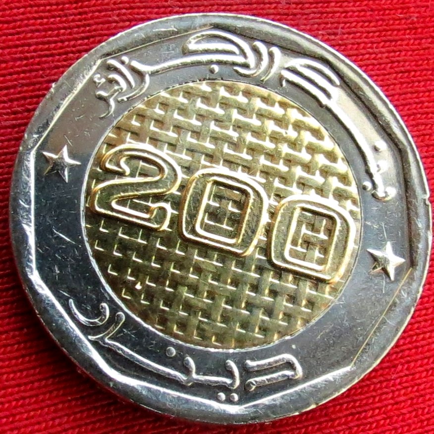  Algeria 200 dinar 2024 Ahmend Zabana   