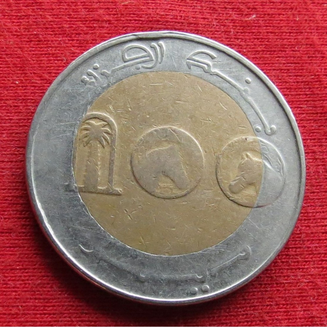  Algeria 100 dinar 2000   