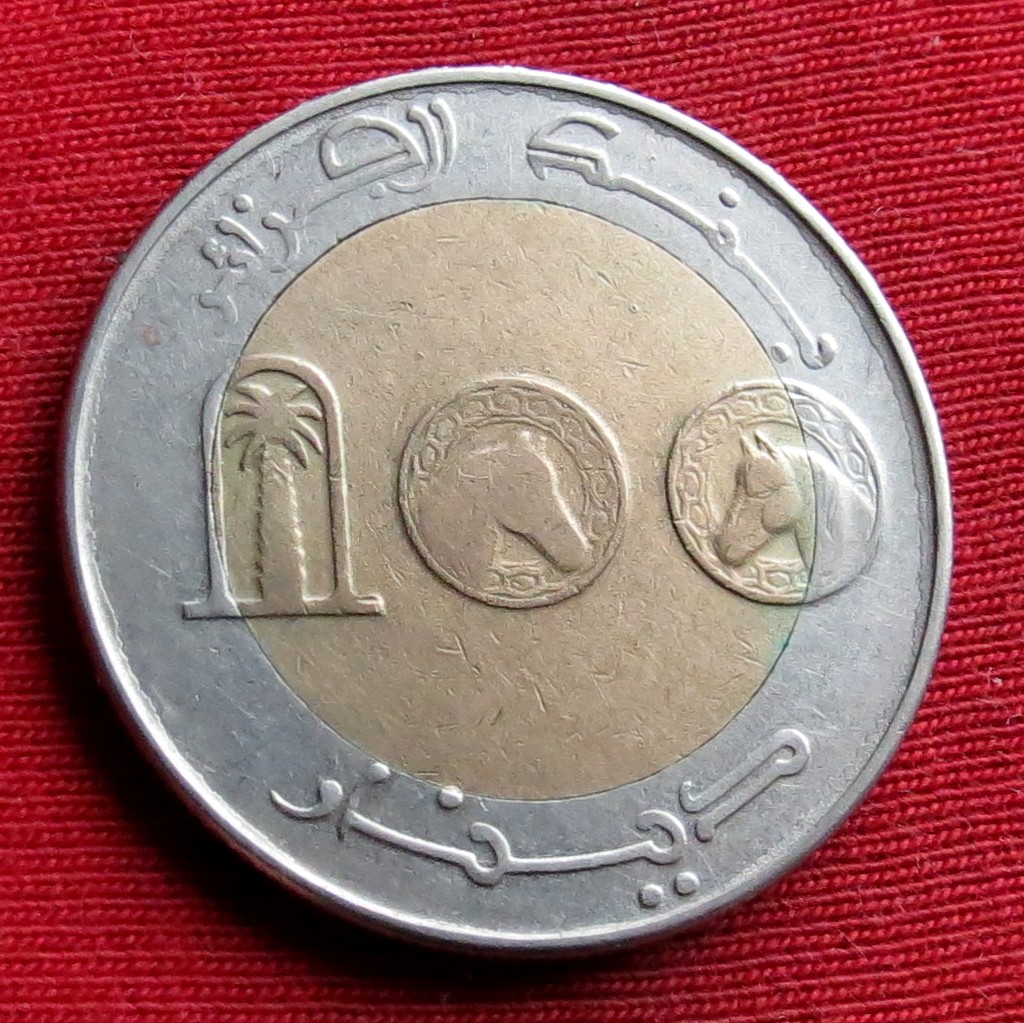  Algeria 100 dinar 2002   