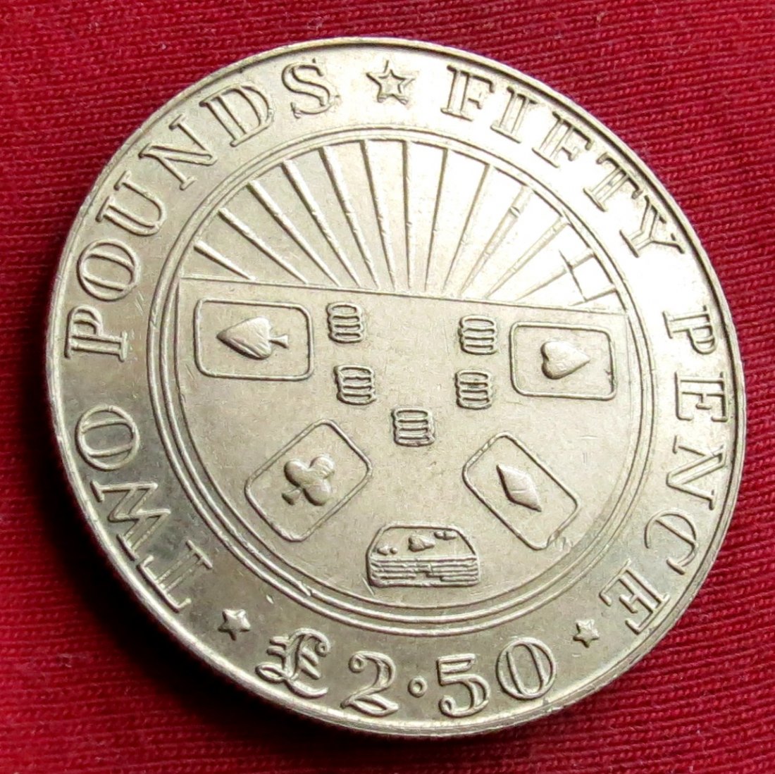  Great Britain Casino Victoria 2,50 pound united kingdom   