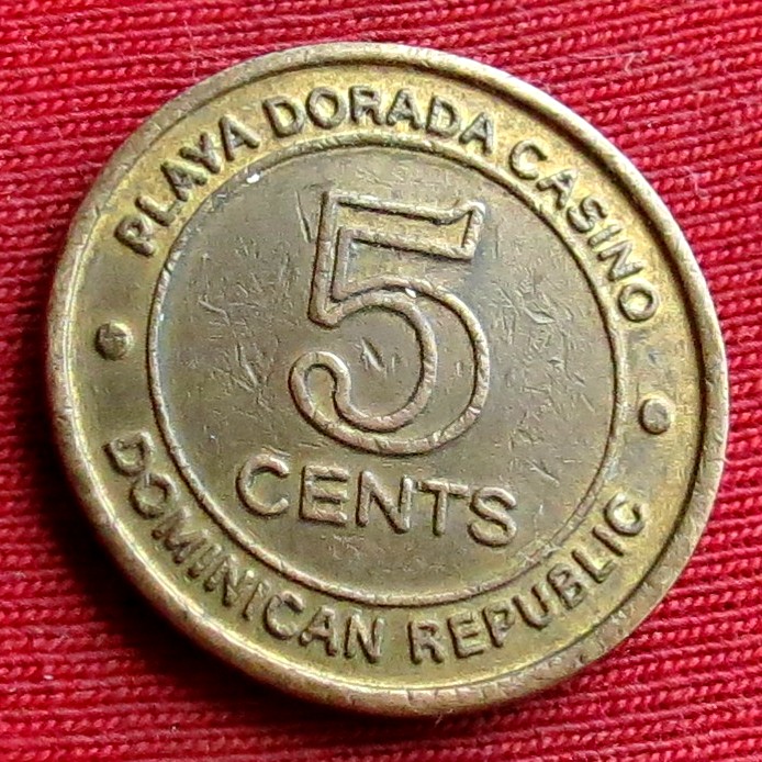  Dominican Republic Casino 5 centavos playa dorada hotel   