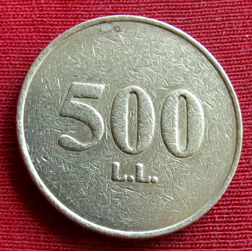  Lebanon Casino du Liban 500 pound   