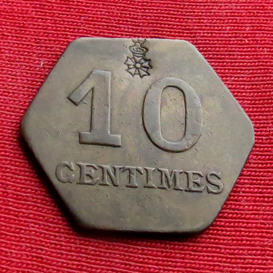 France 10 centimes Ville de Roanne