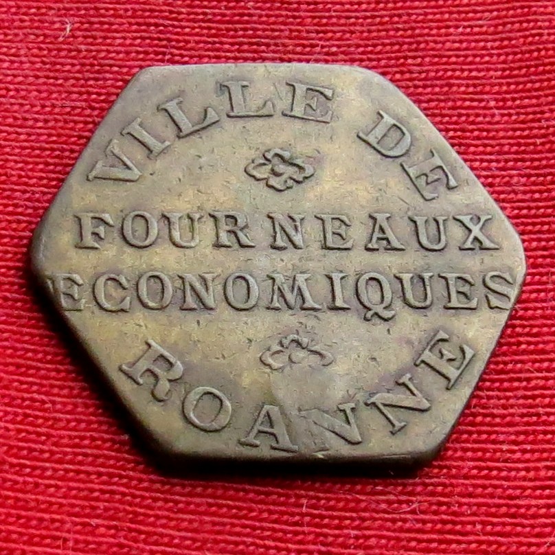  France 10 centimes Ville de Roanne   