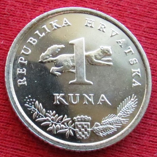  Croatia 1 kuna 2014 - 20 years   