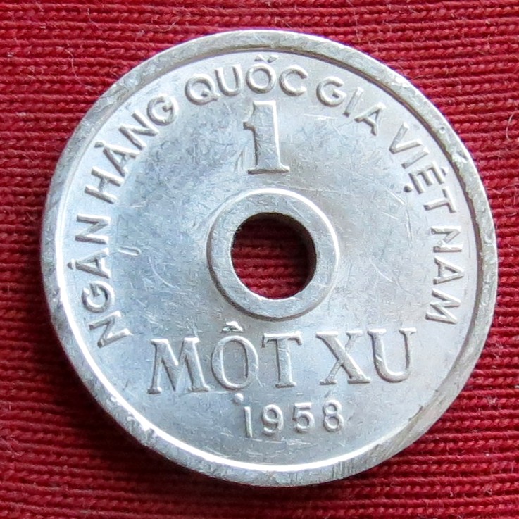  Vietnam 1 xu 1958   