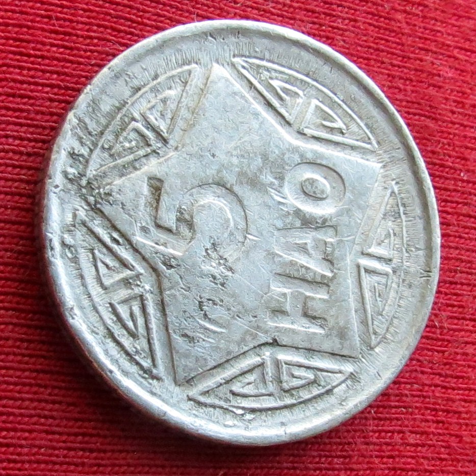 Vietnam 5 hao 1946    Obverse/Reverse- 90º   
