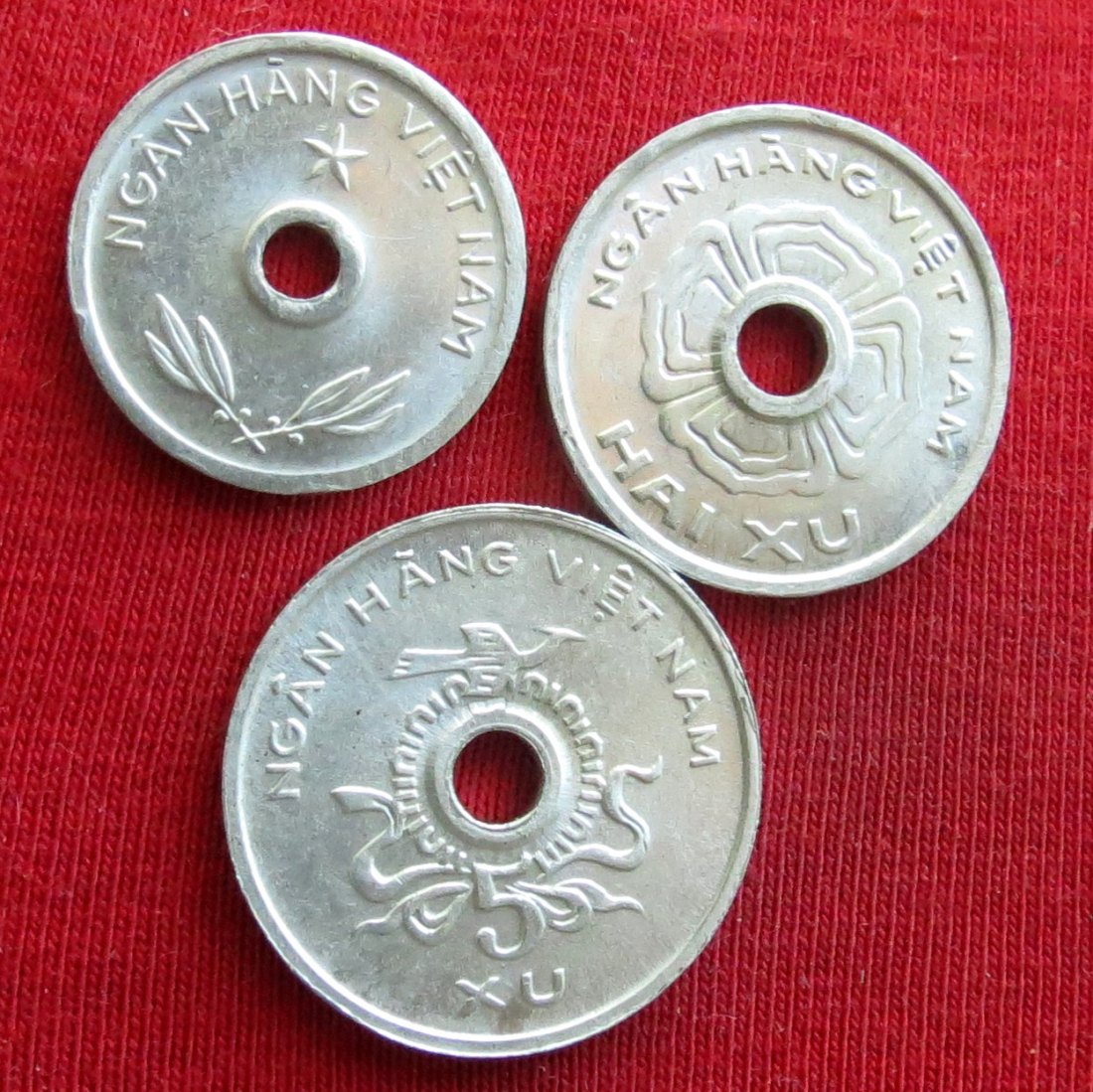 Vietnam 1 + 2 + 5 xu 1975