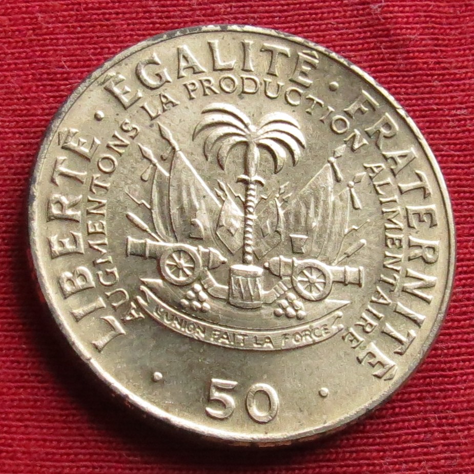  Haiti 50 centimes 1972 FAO   