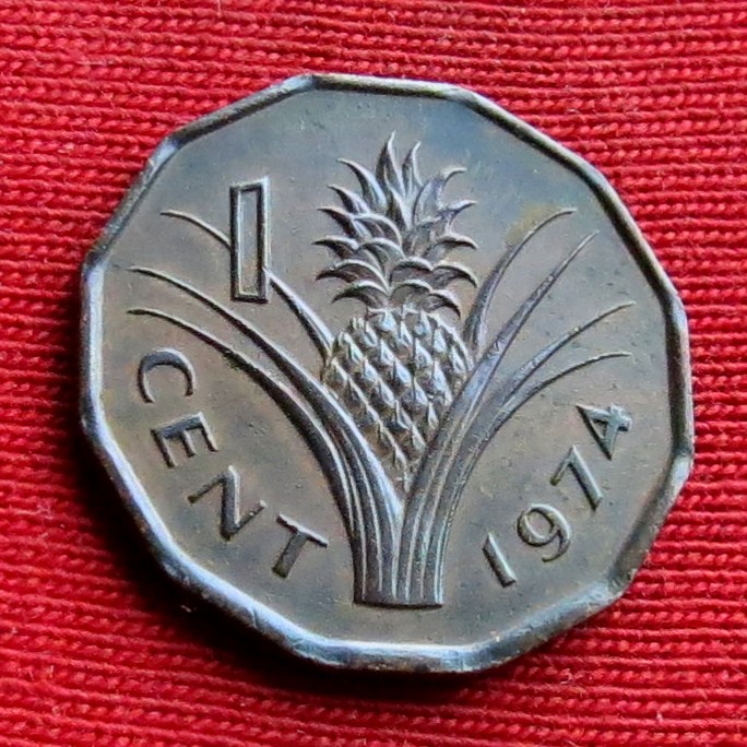  Swaziland 1 cent 1974   
