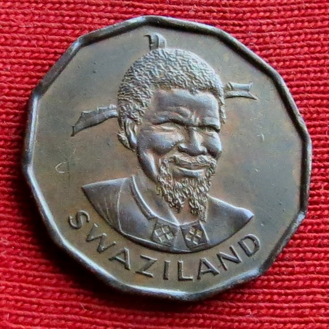  Swaziland 1 cent 1974   