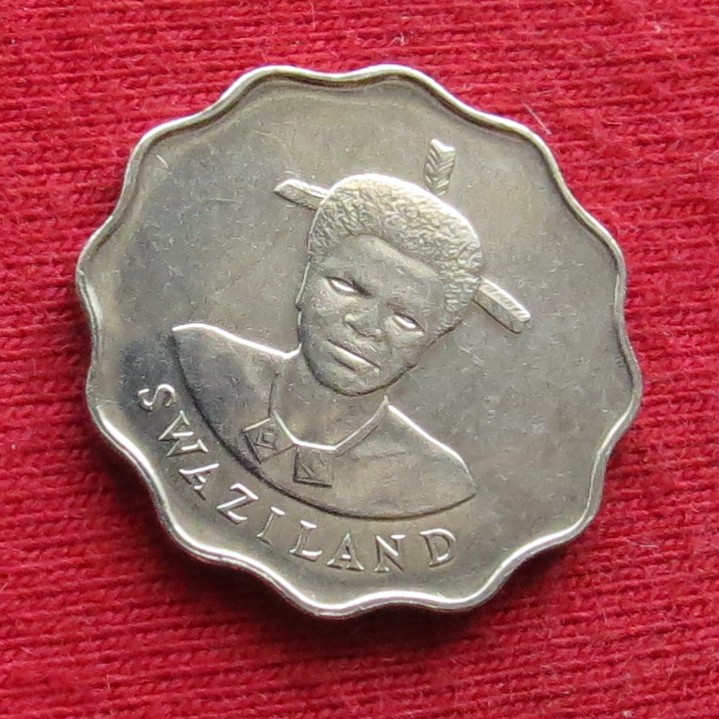  Swaziland 5 cents 1986   