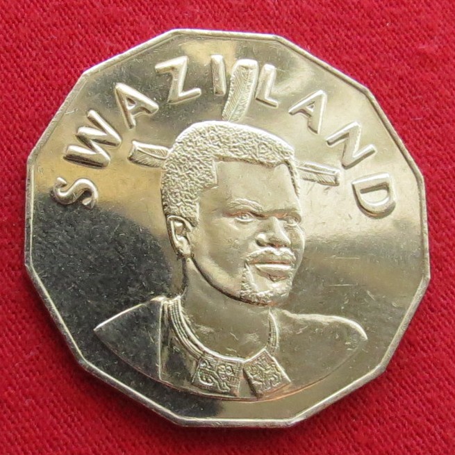  Swaziland 50 cents 1998   