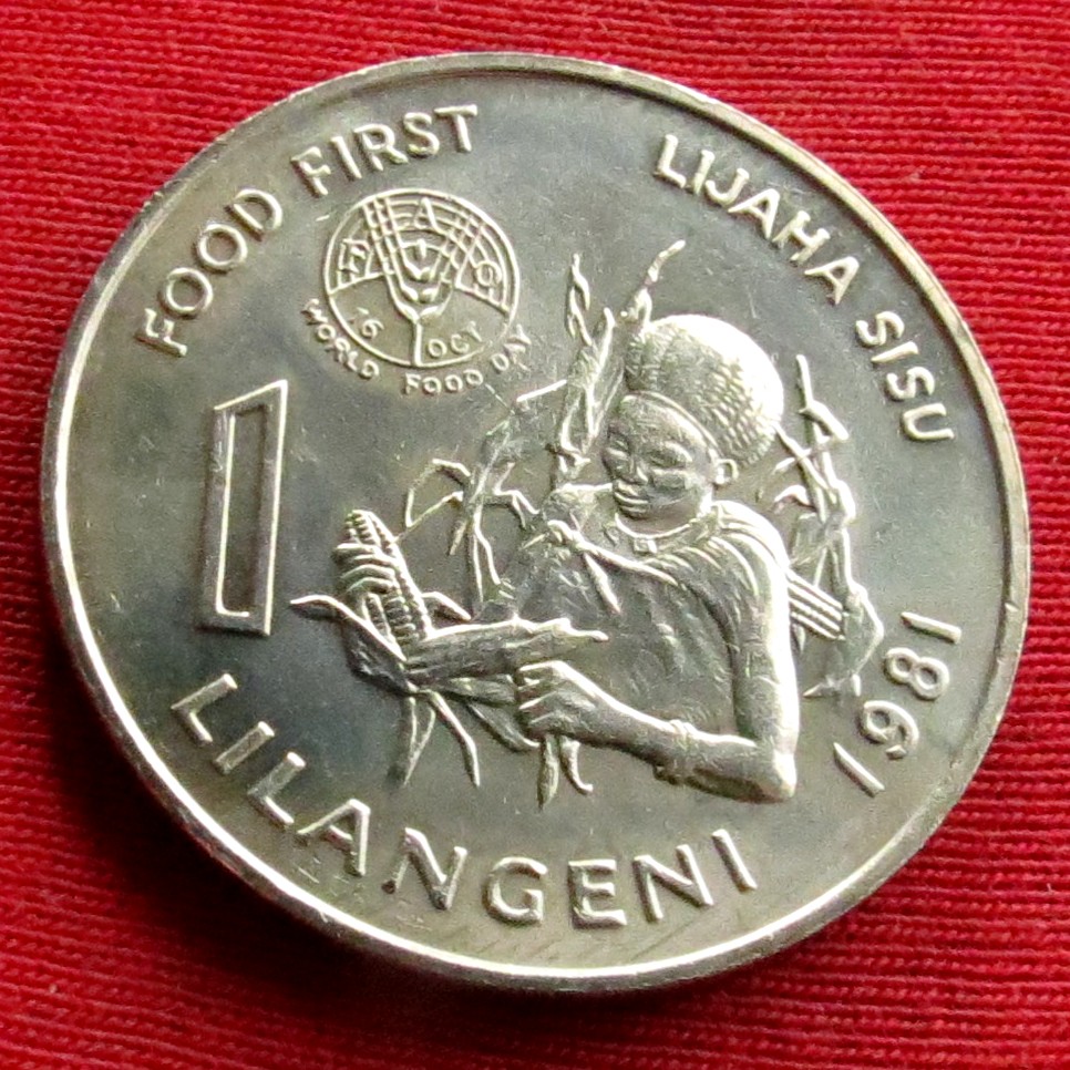  Swaziland 1 lilangeni 1981 FAO   