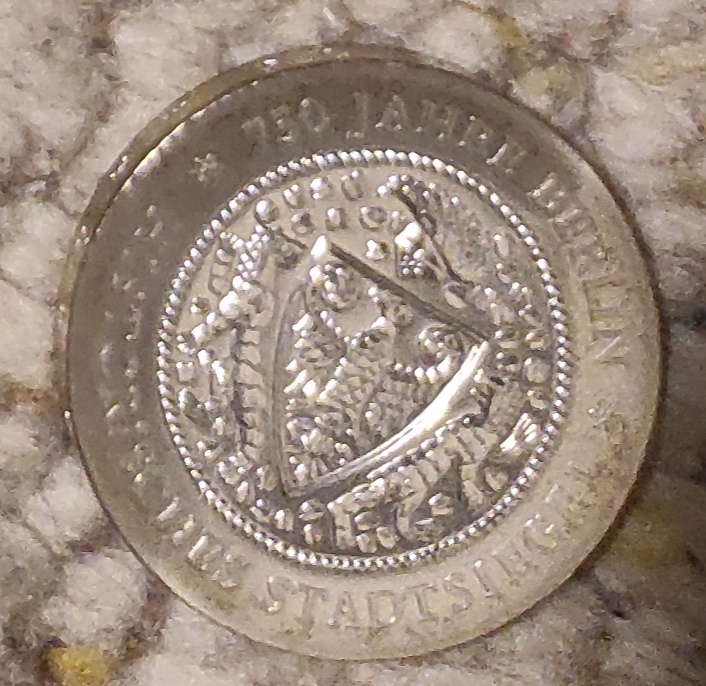  DDR 20 Mark, SILBER,750 Jahre Berlin, sehr selten   
