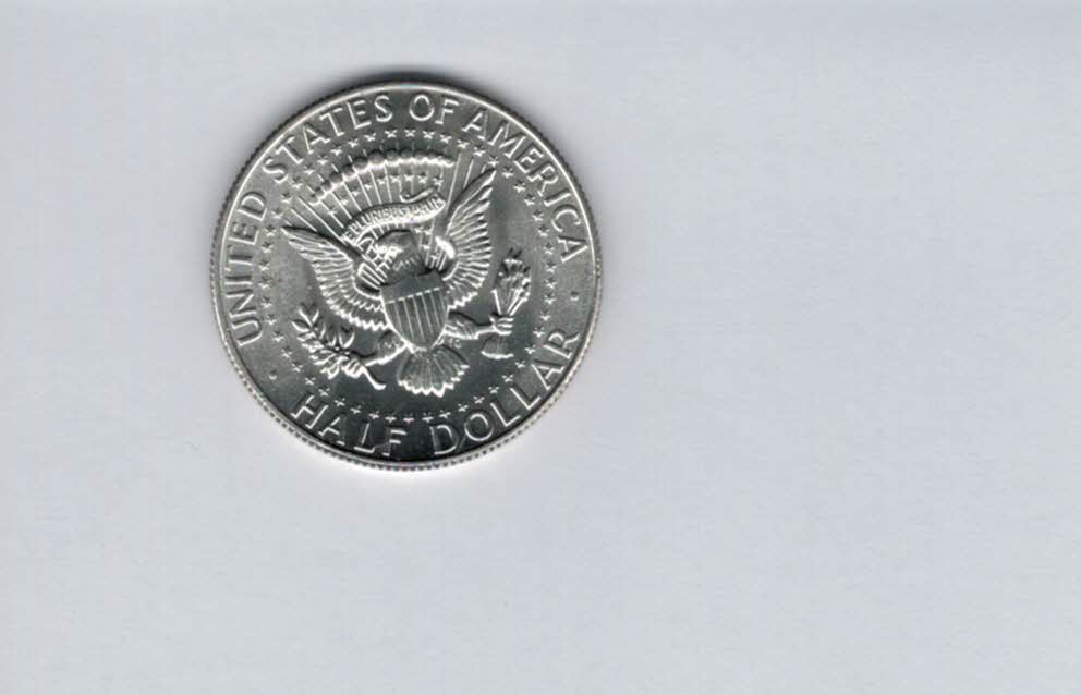  1/2 Dollar 1967 half Kennedy silber 4,6g fein USA Spittalgold9800 (5095   