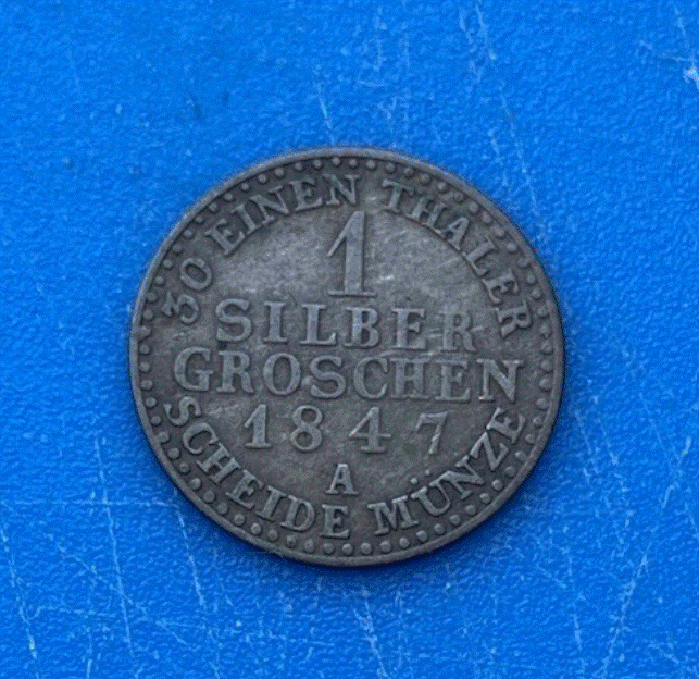  Silbergroschen 1847 A Paul Alexander Leopold II. Altdeutschland Lippe   