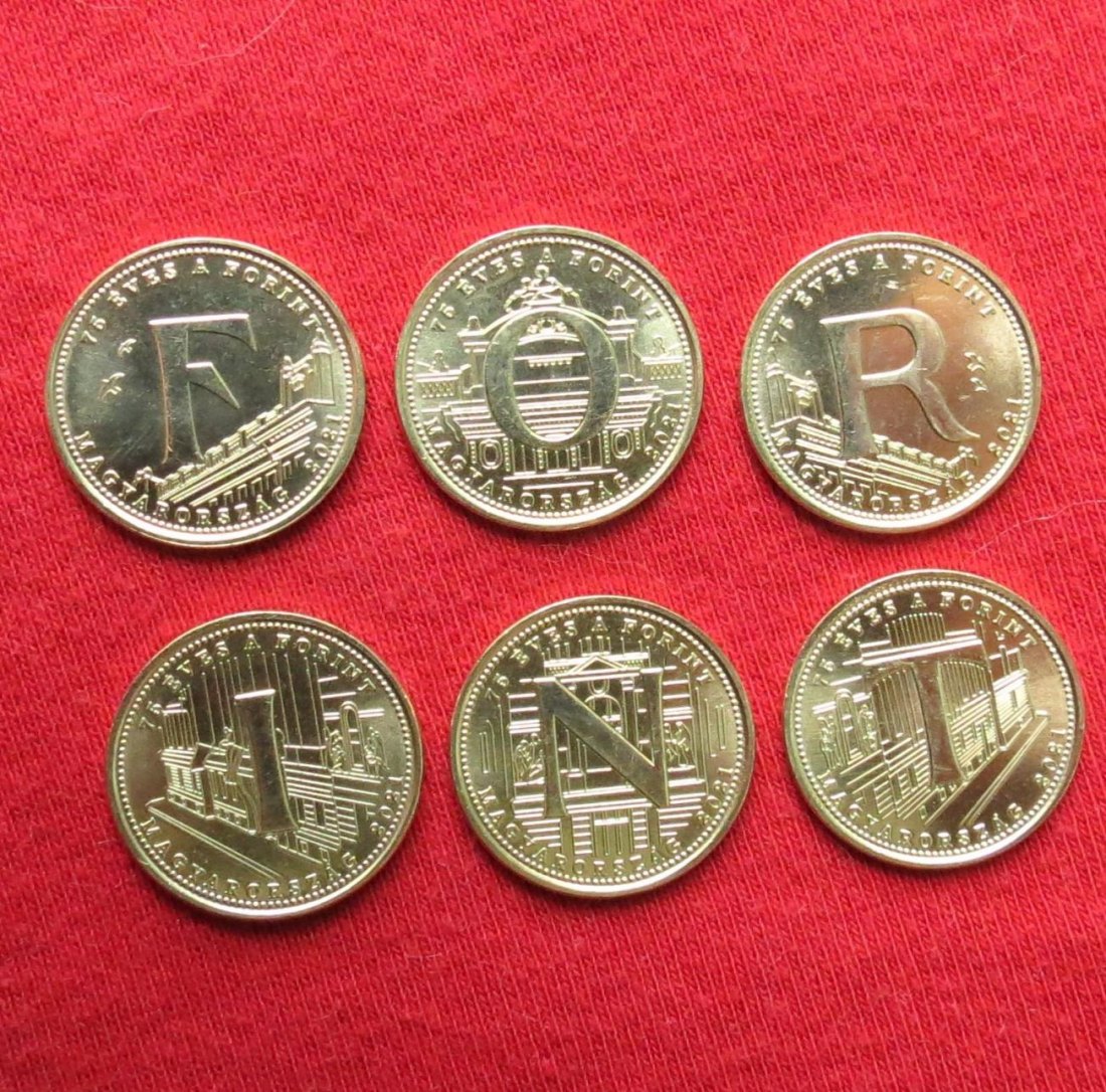  Belarus 6 x 5 forint 2021 F O R I N T   