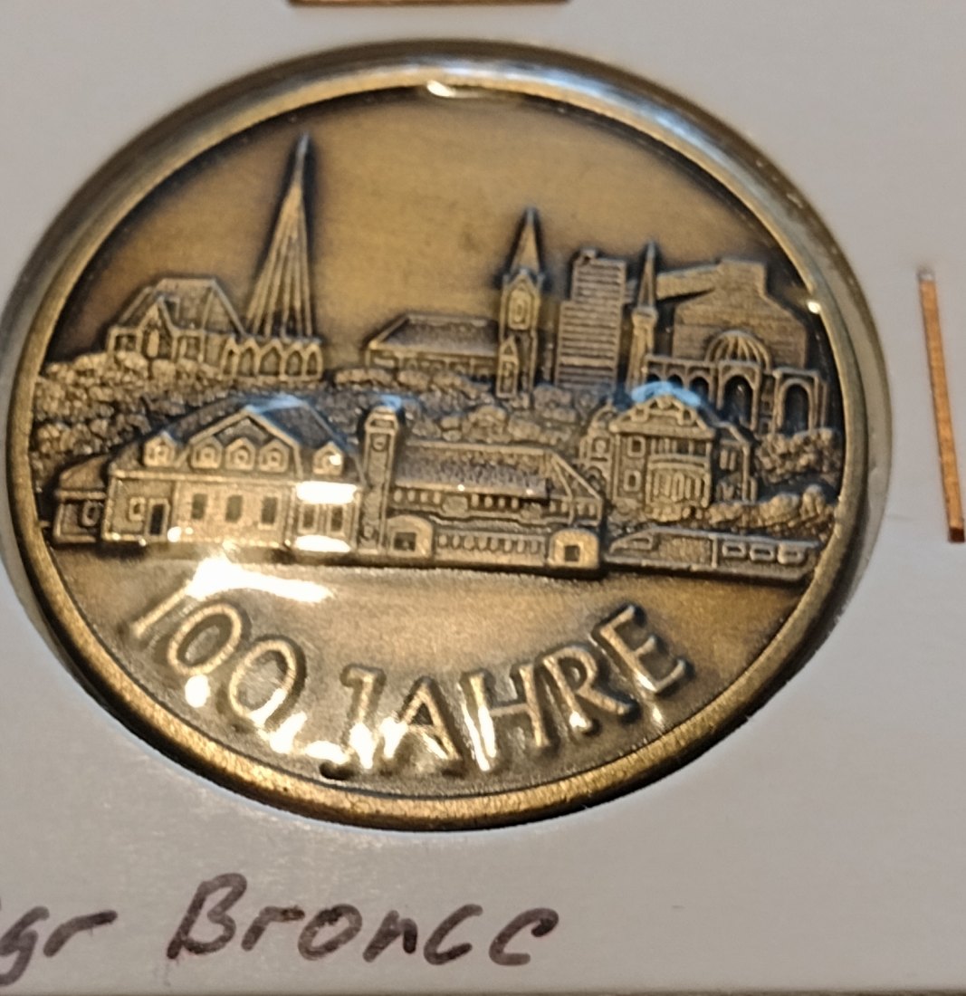  Bronzemedaille, 100 Jahre Neubeckum , 1999   