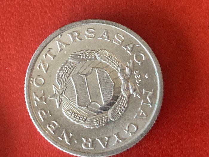  Münze Münzen Umlaufmünze Ungarn 1 Forint 1989   