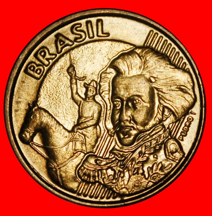  ⰊSOUTHERN CROSS (1998-2025):BRAZIL★10 CENTAVOS 2009★DIES III B! MINT LUSTRE★LOW START! ★ NO RESERVE!   