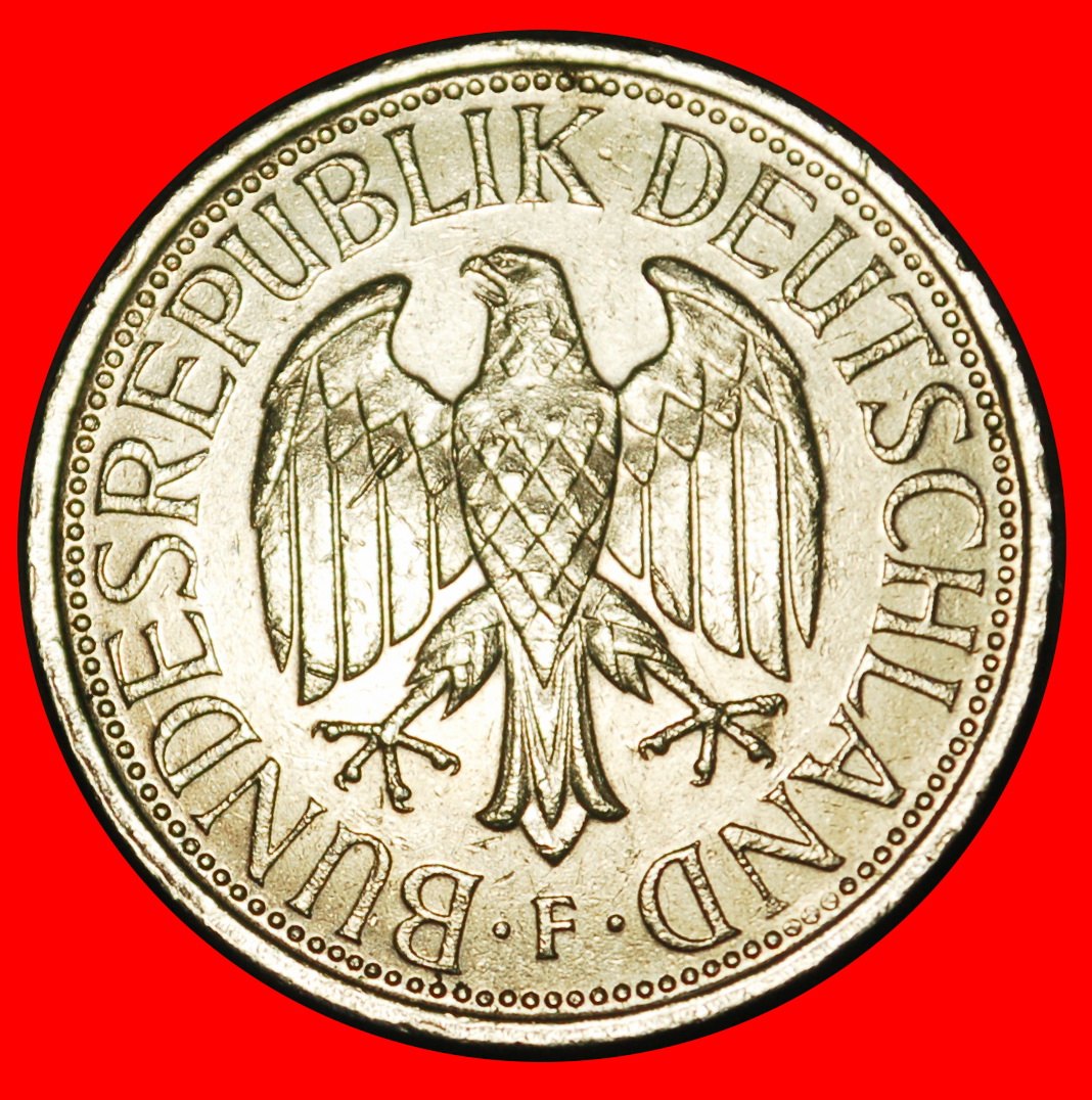  Ⰺ NOT COMMUNIST TYPE (1950-2001): GERMANY ★ 1 MARK 1994F BADEN-WUERTTEMBERG★LOW START! ★ NO RESERVE!   