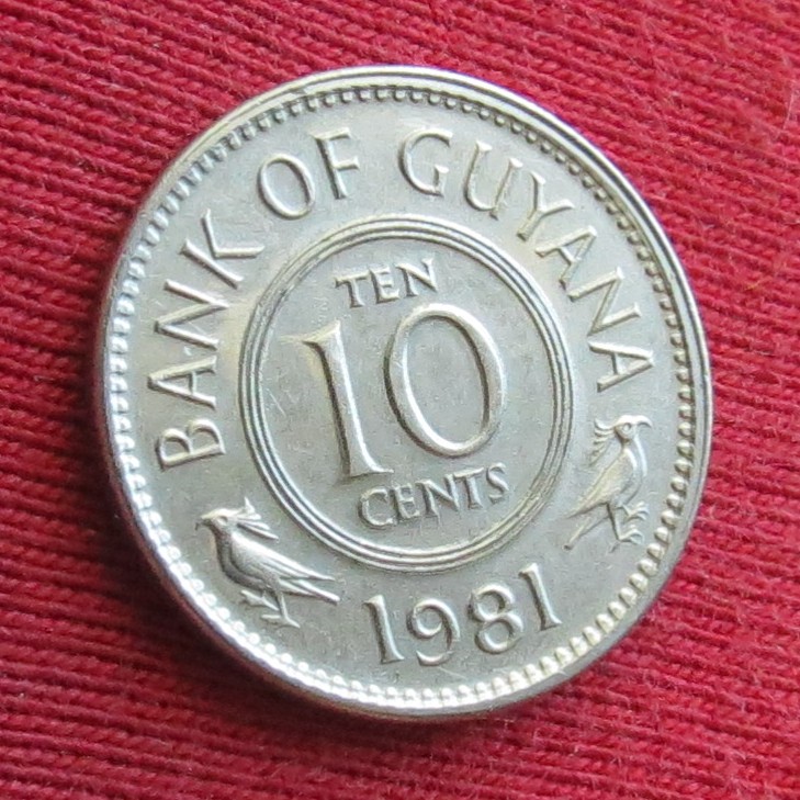  Guyana 10 cents 1981   