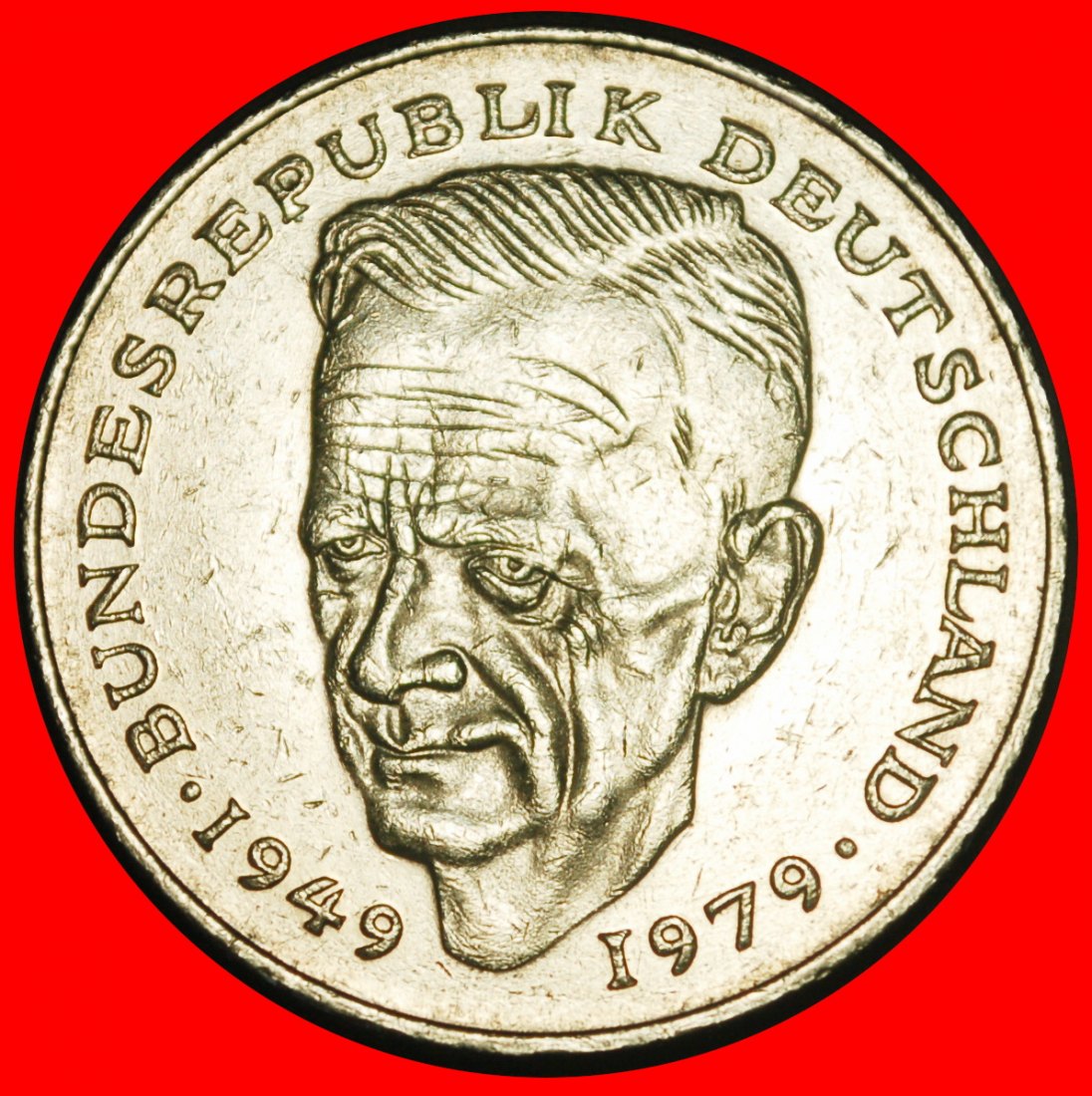  Ⰺ NOT FORMULA 1 SCHUMACHER 1949-1979: GERMANY ★ 2 MARKS 1990F B r2! BADEN-★LOW START ★ NO RESERVE!   