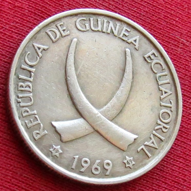  Equatorial Guinea 25 pesetas 1969   