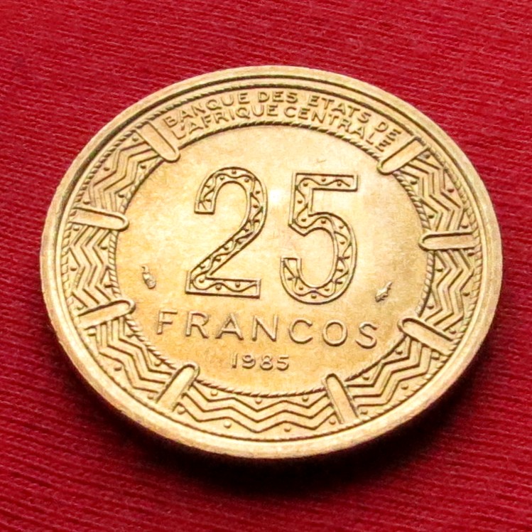 Equatorial Guinea 25 francs 1985