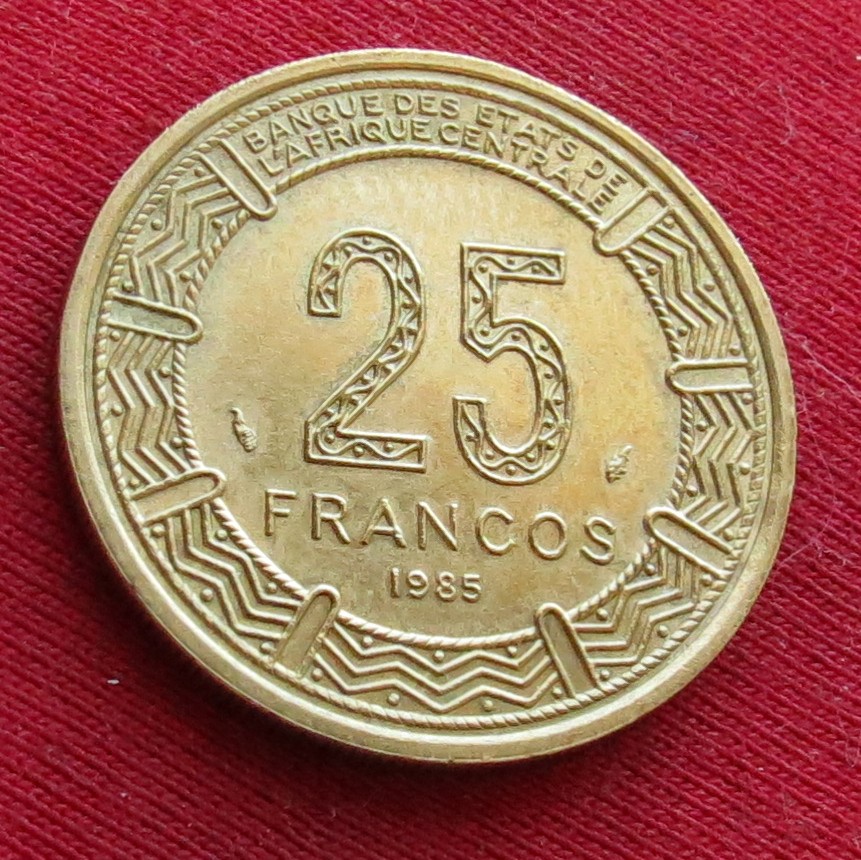 Equatorial Guinea 25 francs 1985 #2