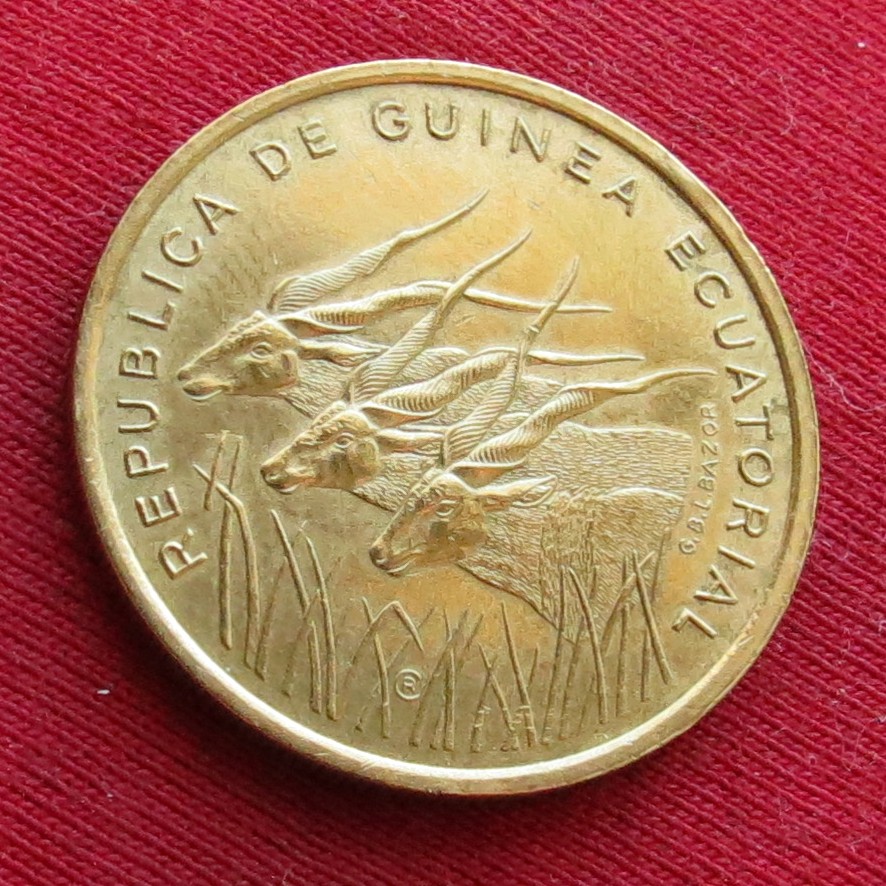  Equatorial Guinea 25 francs 1985 #2   